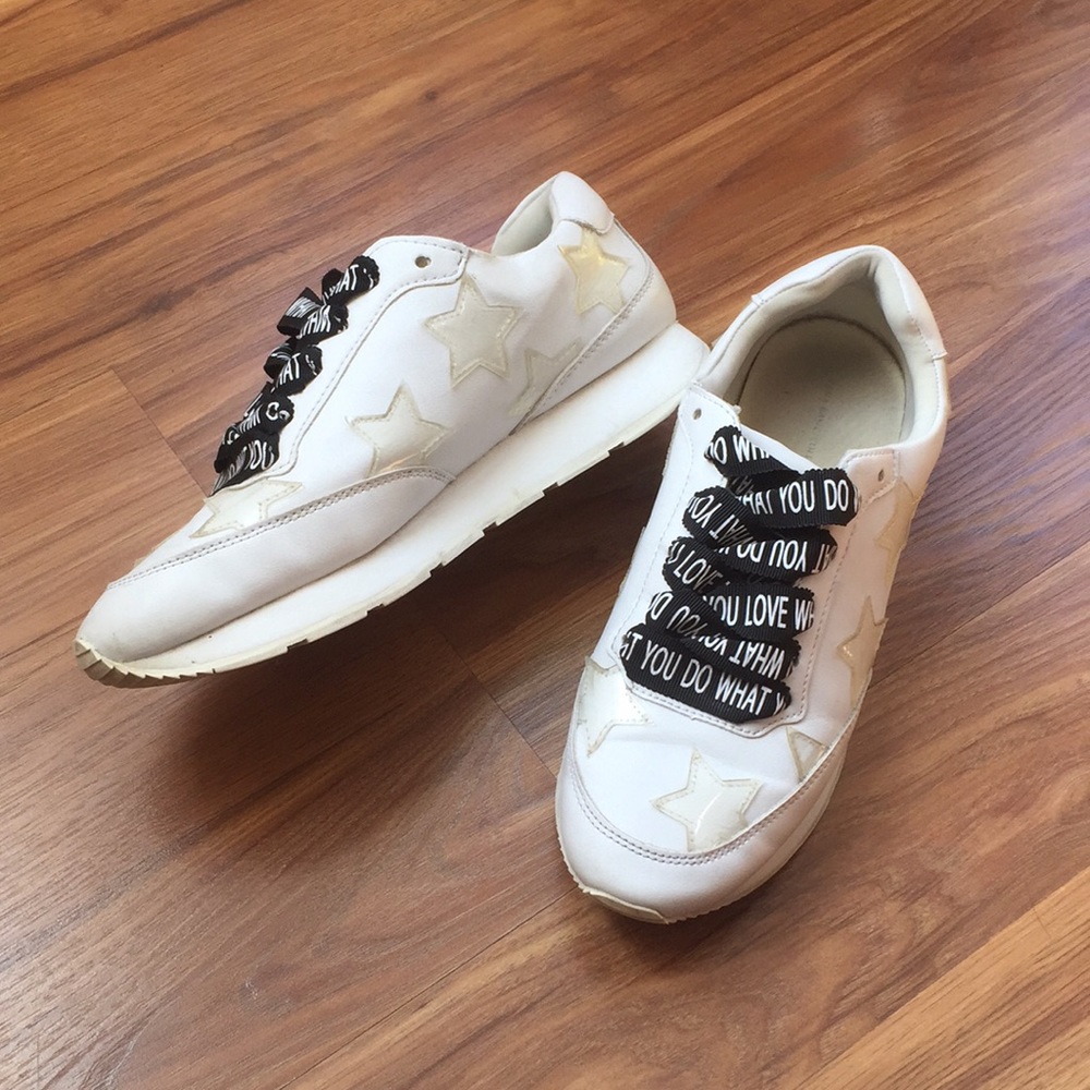 Zara - White star sneakers - 39